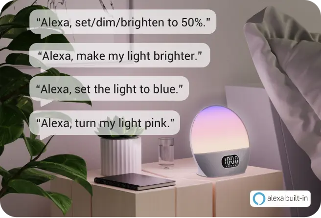 WiiM Wake-up Light Alexa 2