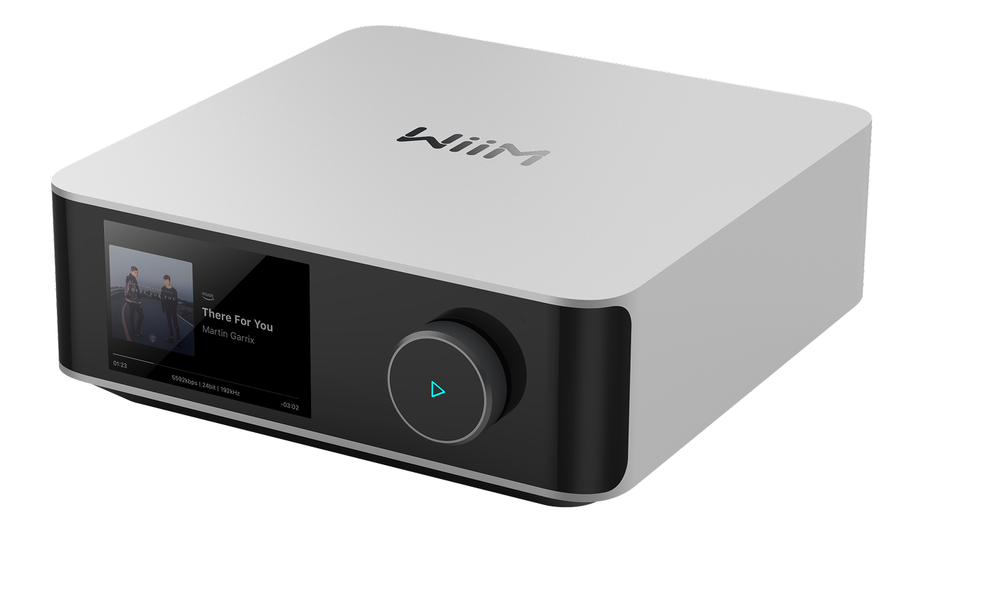 WiiM Amp Ultra silver