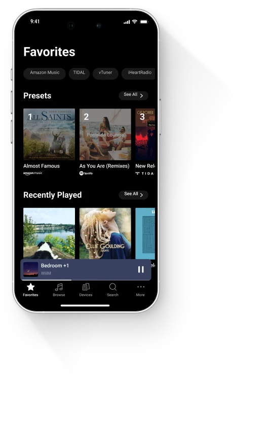 WiiM Home App screenshot 1
