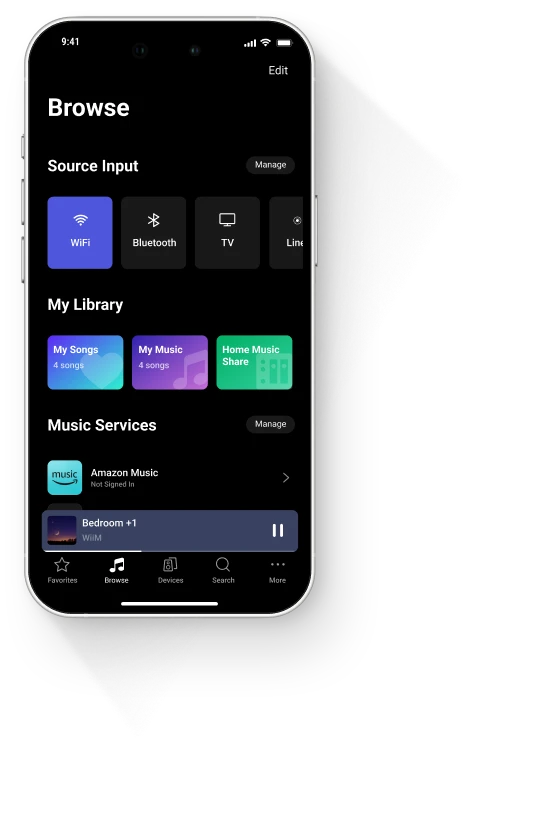 WiiM Home App screenshot 2