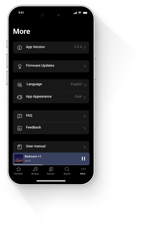 WiiM Home App screenshot 5