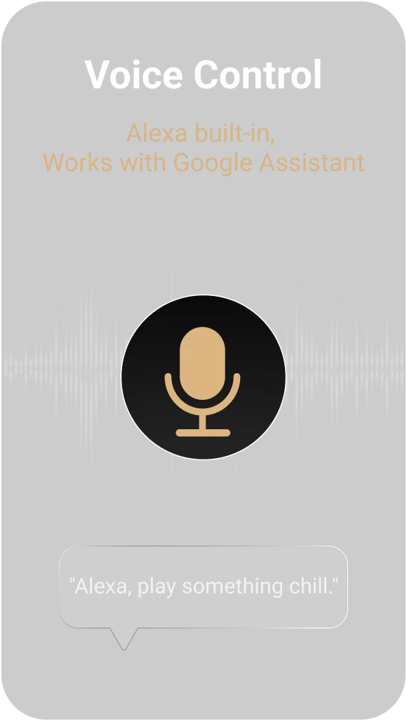 Voice Control - hands-free control with a voice assistant