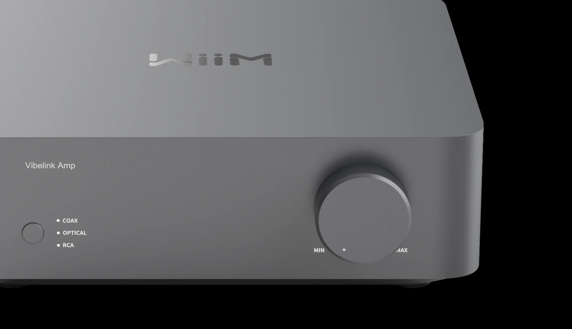 WiiM Vibelink Amp premium build front view