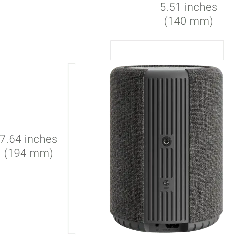 Dimensions for WiiM A10