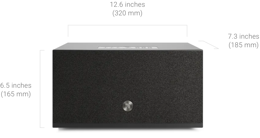 Dimensions for WiiM A10