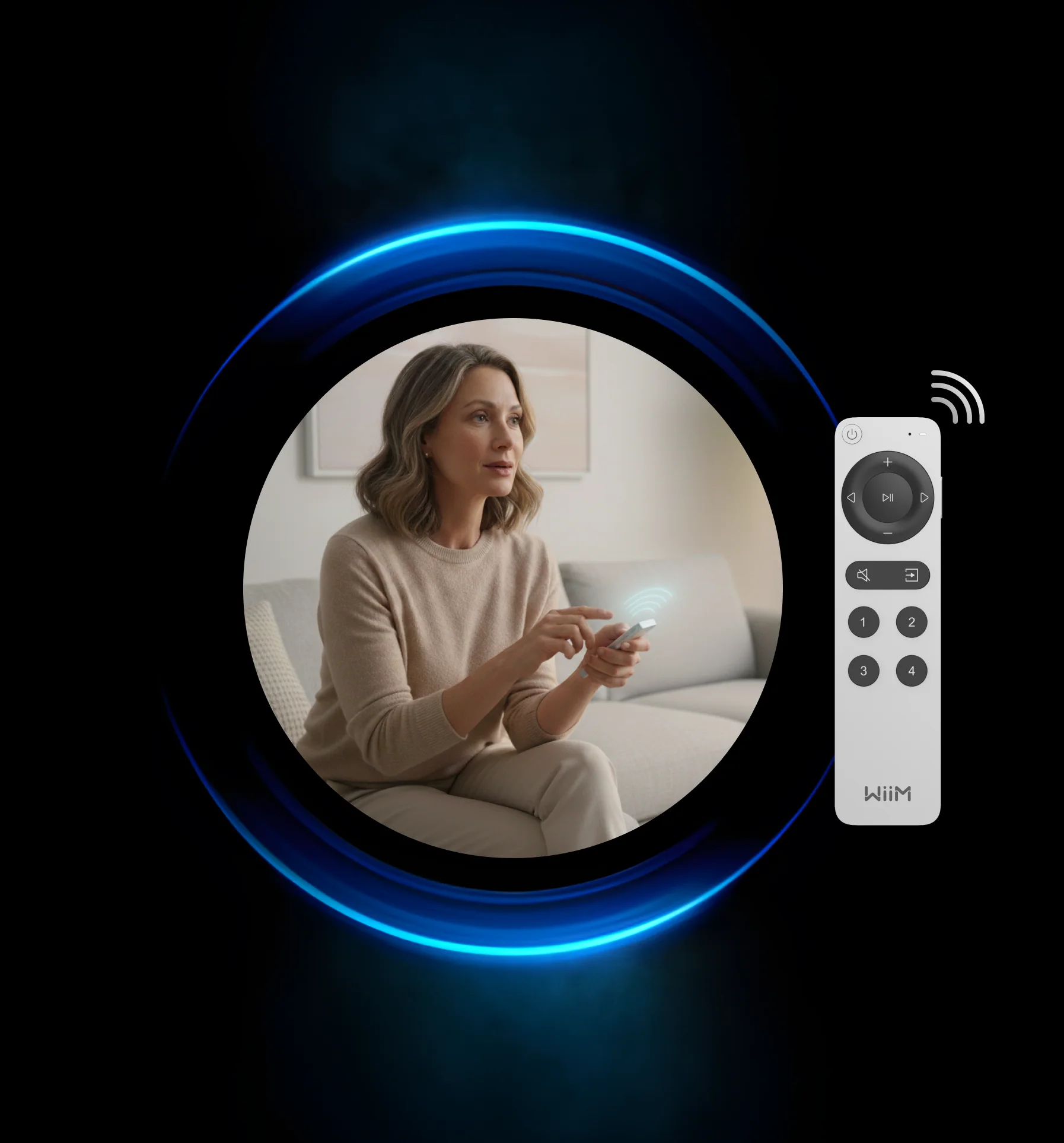 WiiM Sound remote