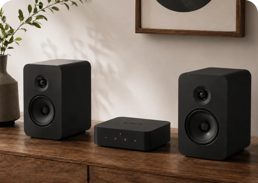 Powered speakers
